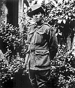 John Carroll VC in London, August 1918